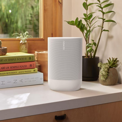 Sonos Move 2 - Black - Wireless Portable Bluetooth Speaker - PuriLite