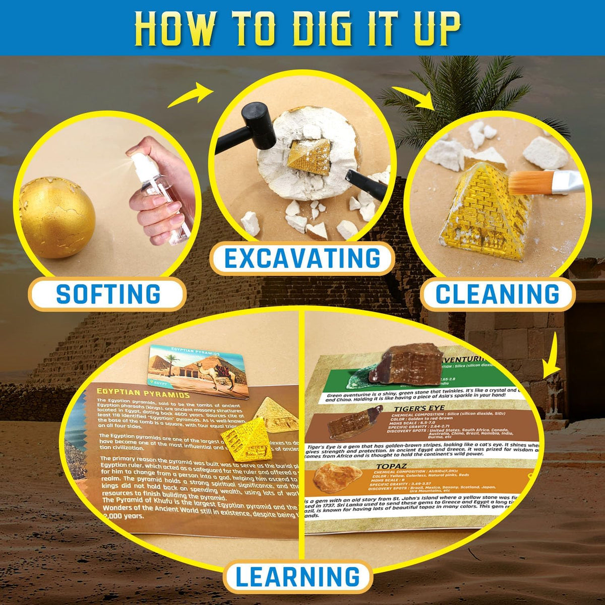 Purilite Select Ancient Wonders Dig Kit - PuriLite