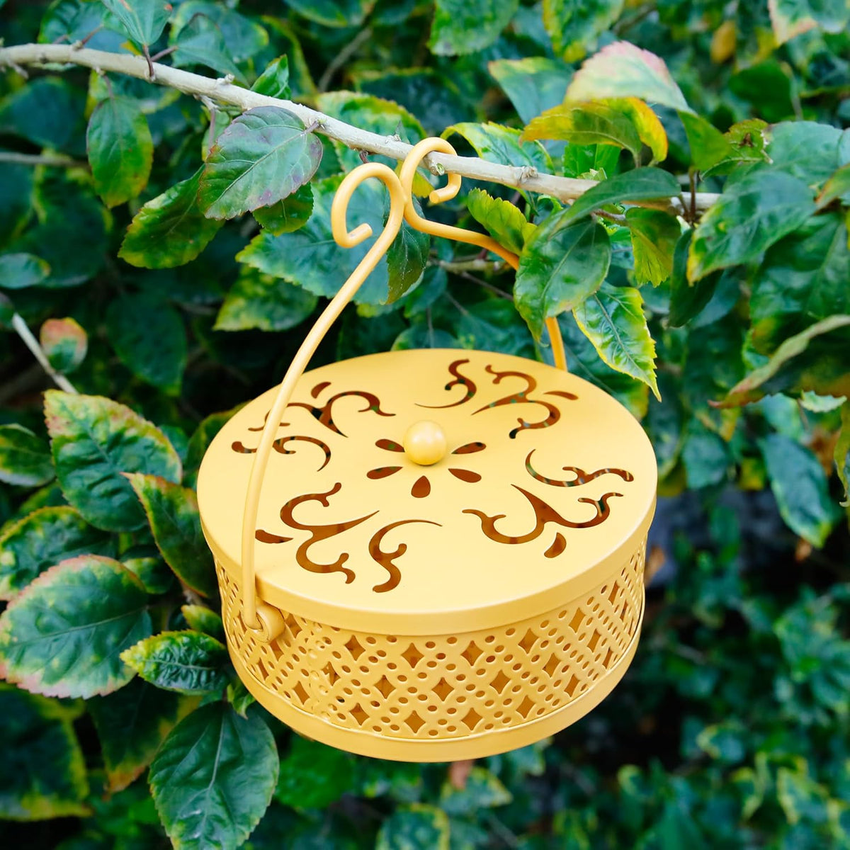 Purilite Select Metal Mosquito Coil Holder with Lid - PuriLite