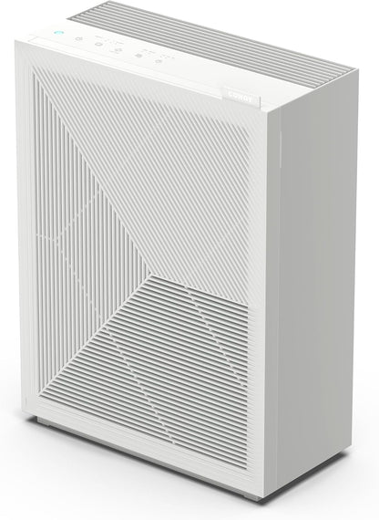 Coway Airmega 150 True HEPA Air Purifier with Air Quality Monitoring, Auto Mode, Filter Indicator, Dove White - PuriLite