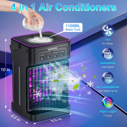 Purilite Select Mini Air Conditioner Maximum Chill, Minimal Footprint - PuriLite