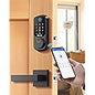 DESLOC B200 Fingerprint Smart Door Lock, Keyless Entry Door Lock, App Control, Easy Installation, Front Door Smart Deadbolt Lock, Touchscreen Keypad, Emergency Power Port, 12 Months Battery, IP54 - PuriLite