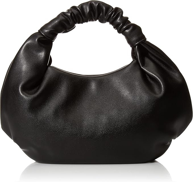 Purilite Select Women’s Faux Leather Ruched Handle Bag - PuriLite