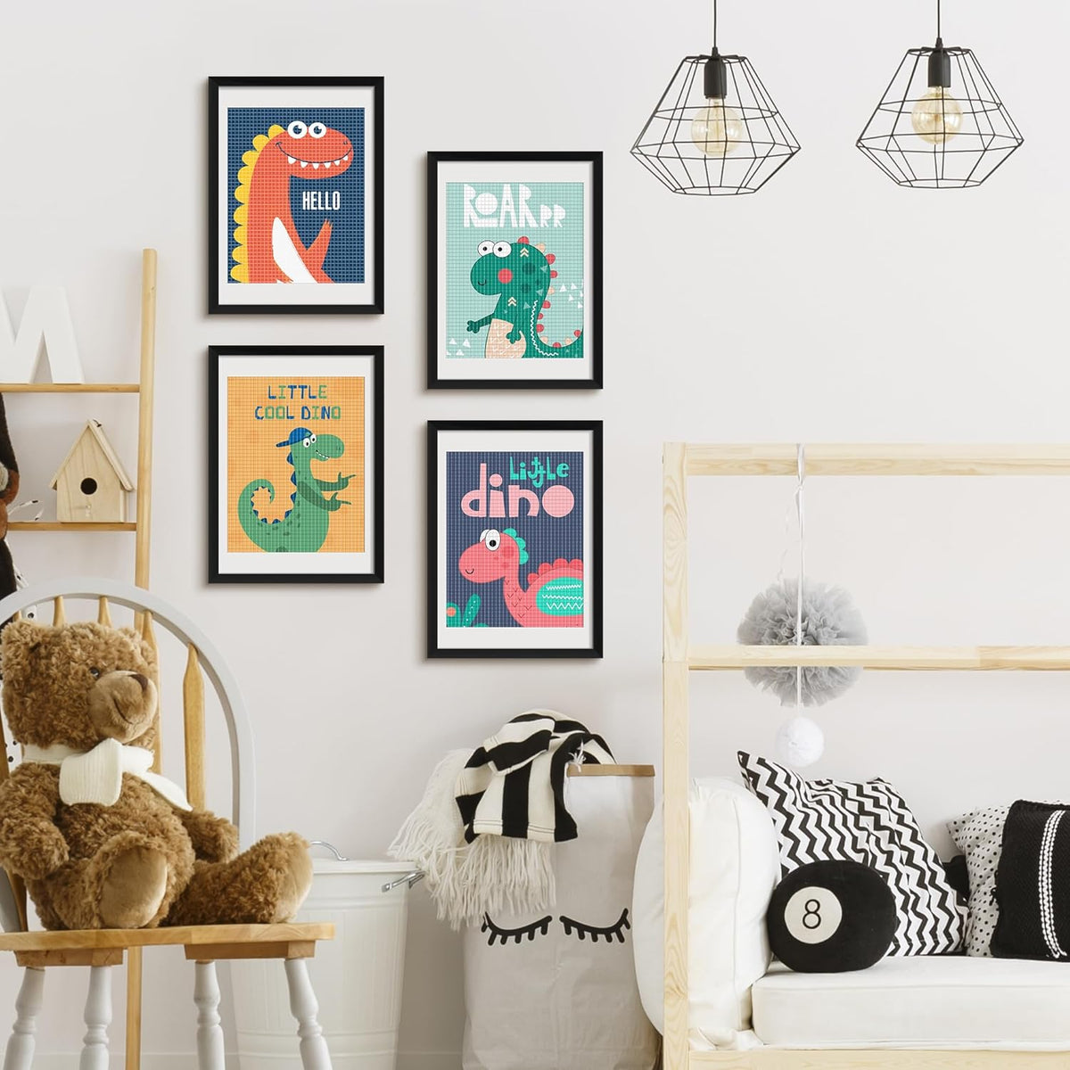 upsimples 11x14 Picture Frame, Display Pictures 8x10 with Mat or 11x14 Without Mat, Wall Hanging Photo Frames, Black - PuriLite