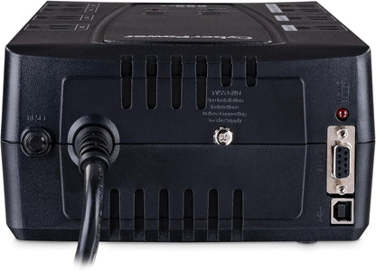 CyberPower CP685AVRG AVR UPS System, 685VA/390W, 8 Outlets, Compact - PuriLite