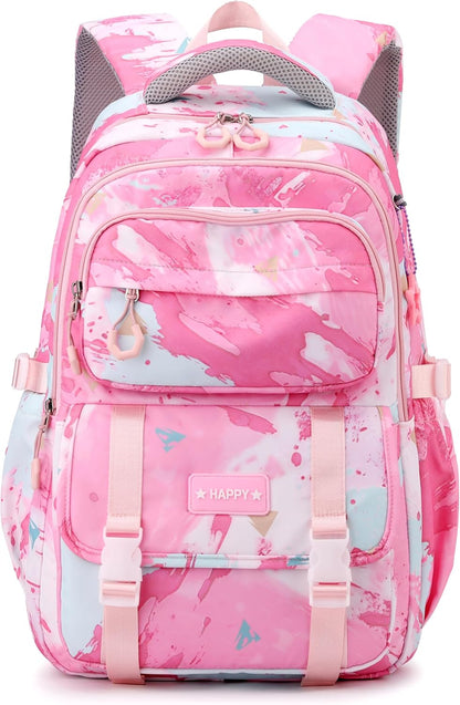 Backpack for Girls Kids Backpack Elementary School Backpack Boys Bookbag Schoolbag for Teen Boys - PuriLite