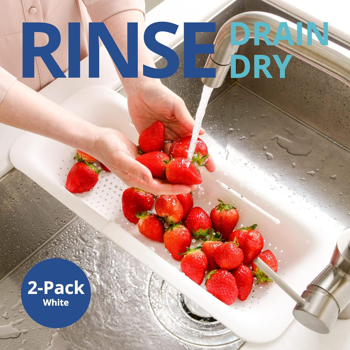 Purilite Select Expandable Sink Colander - PuriLite