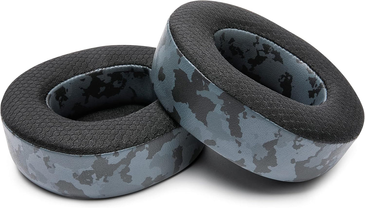 WC Freeze for Arctis Nova - Hybrid Fabric Cooling Gel Replacement Earpads for Arctis Nova Pro Wired, Nova 7, 5, 4, 3, 1 - Made by Wicked Cushions (Does Not Fit Nova Pro Wireless) | Black - PuriLite
