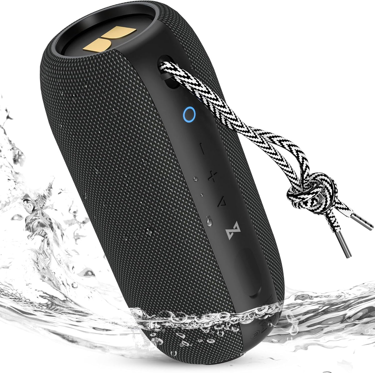 Monster S320 Bluetooth Speaker, Portable Bluetooth Speaker, 40W True Wireless Speaker,360° Stereo Sound Effect, IPX7 Waterproof Speaker, 32 Hour Playing Time, Suitable for Outdoor Speaker - PuriLite
