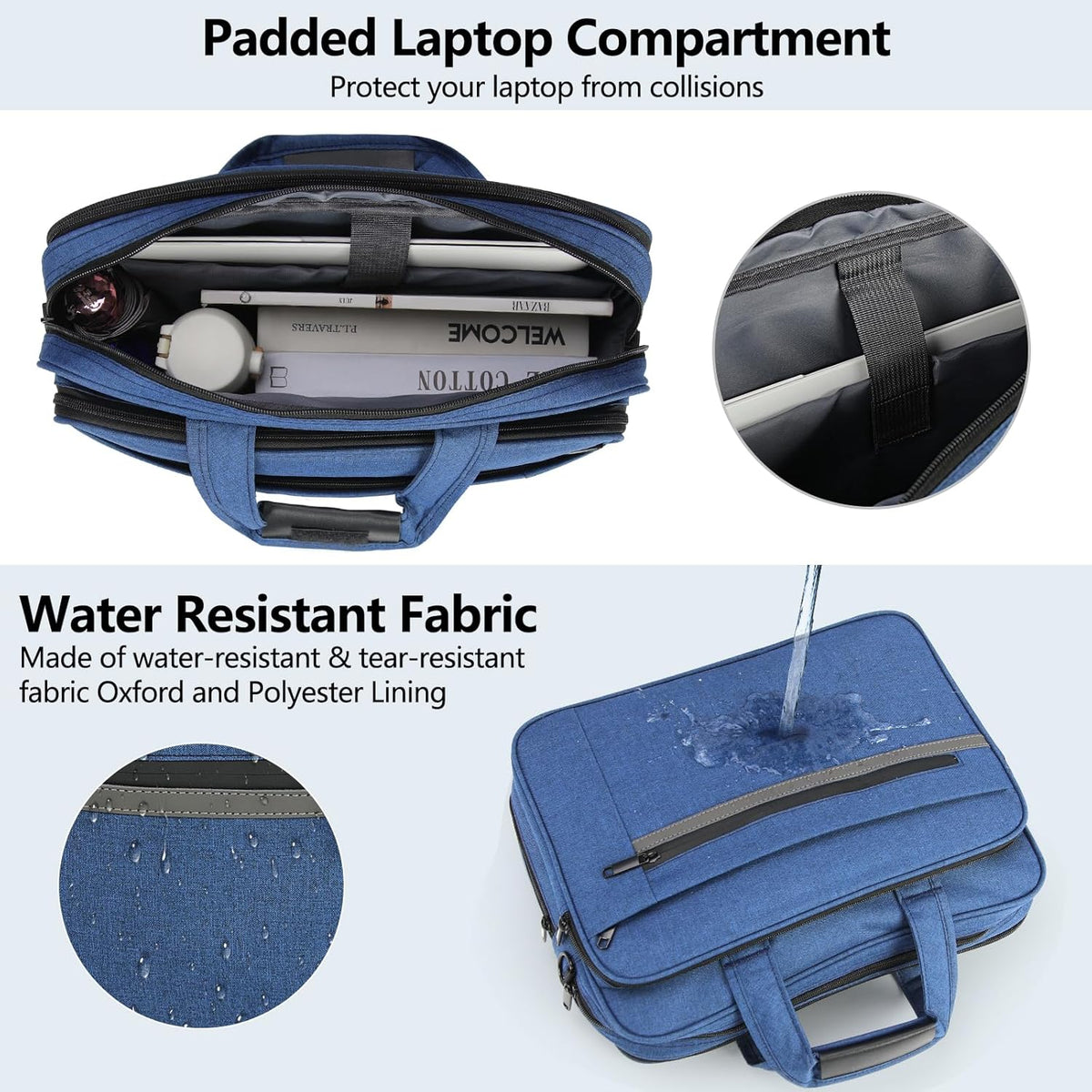 Purilite Select Expandable Laptop Messenger Bag - PuriLite