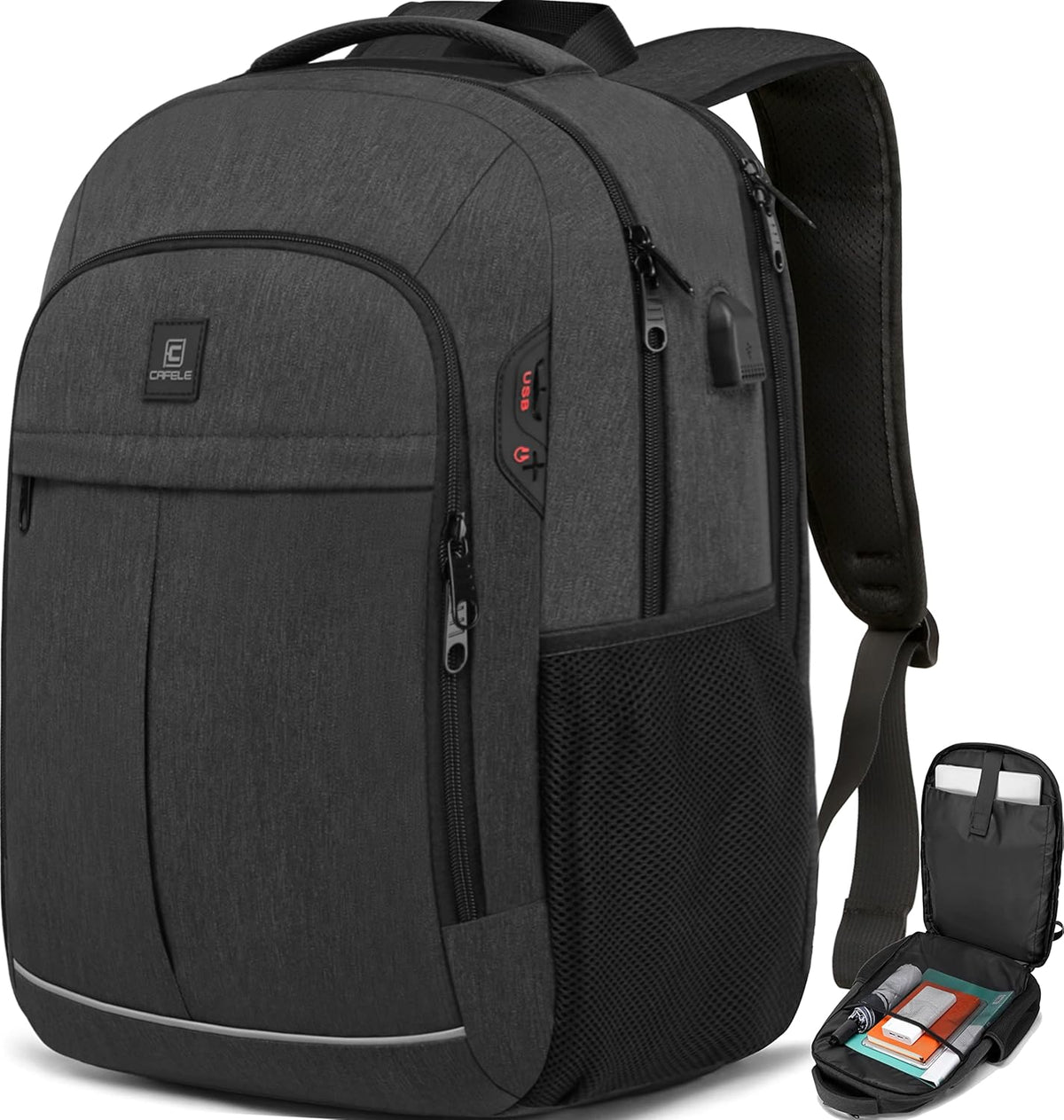 Laptop Backpack Travel Computer Backpack College Bookbag School Backpack - PuriLite