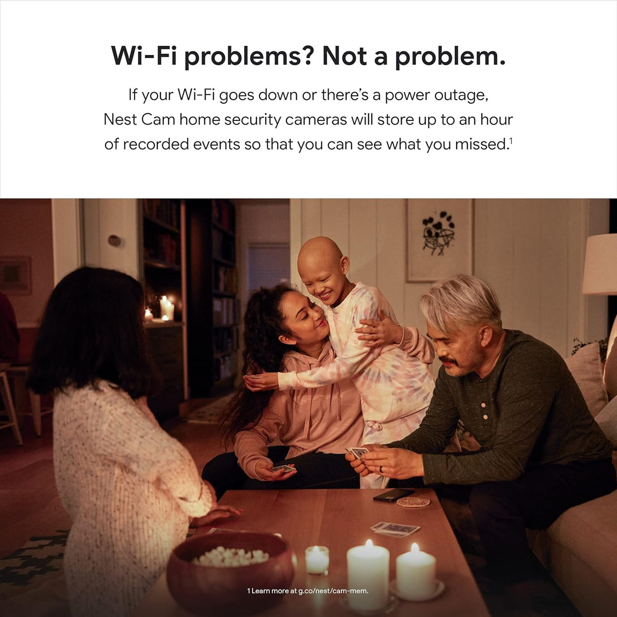 Google Nest Security Cam (Wired) - 2nd Generation - Snow - PuriLite