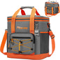 Fitense Soft Cooler Bag Insulated 50 Cans/33L, 27 Cans/20L Camping Cooler 4-Layer Leakproof, Collapsible Portable Lunch Cooler for Beach, Travel, Picnic, Grocery, Kayaking - PuriLite