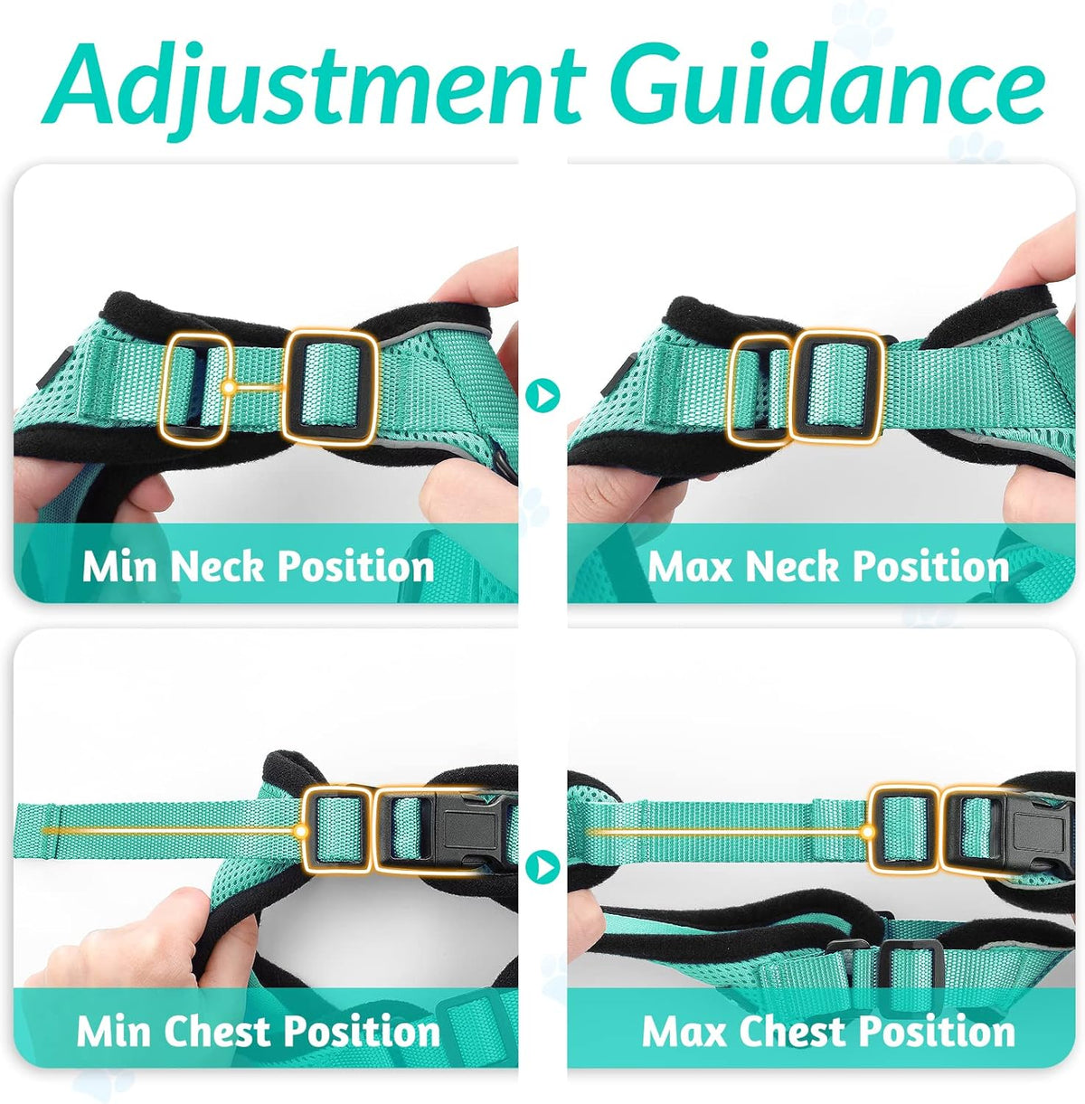 rabbitgoo Cat Harness and Leash for Walking, Escape Proof Soft Adjustable Vest Harnesses for Small Medium Cats, Easy Control Breathable Reflective Strips Jacket, XS, Black - PuriLite