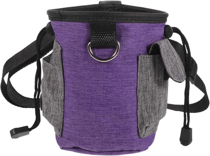 Kisangel Convenient Dog Treat Bag Portable Training Pouch for Dog Snacks Outdoor Walking Accessory - PuriLite