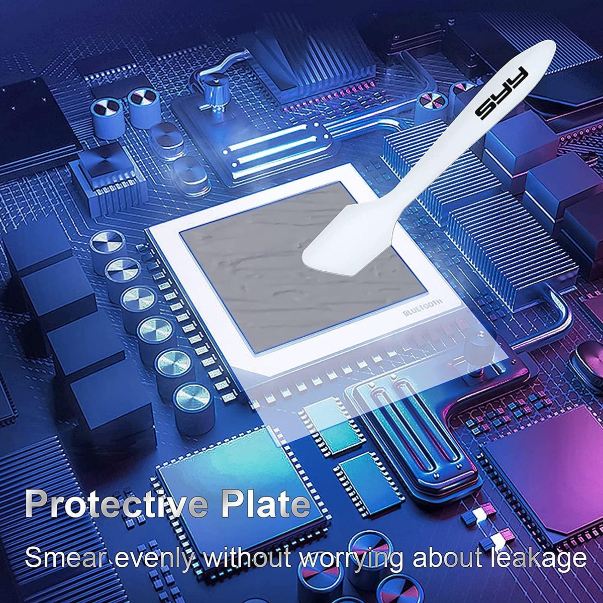 Thermal Paste, SYY 4G with Toolkit CPU Paste Thermal Compound Paste Heatsink for IC/Processor/CPU/All Coolers, Carbon Based High Performance, Thermal Interface Material - PuriLite