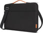 DOMISO 15.6 Inch Laptop Bag Cover Waterproof Shockproof Notebook Sleeve Case Shoulder Bag Protective Cover for 15.6" HP 15/ThinkPad E575/Lenovo IdeaPad S510,Black - PuriLite