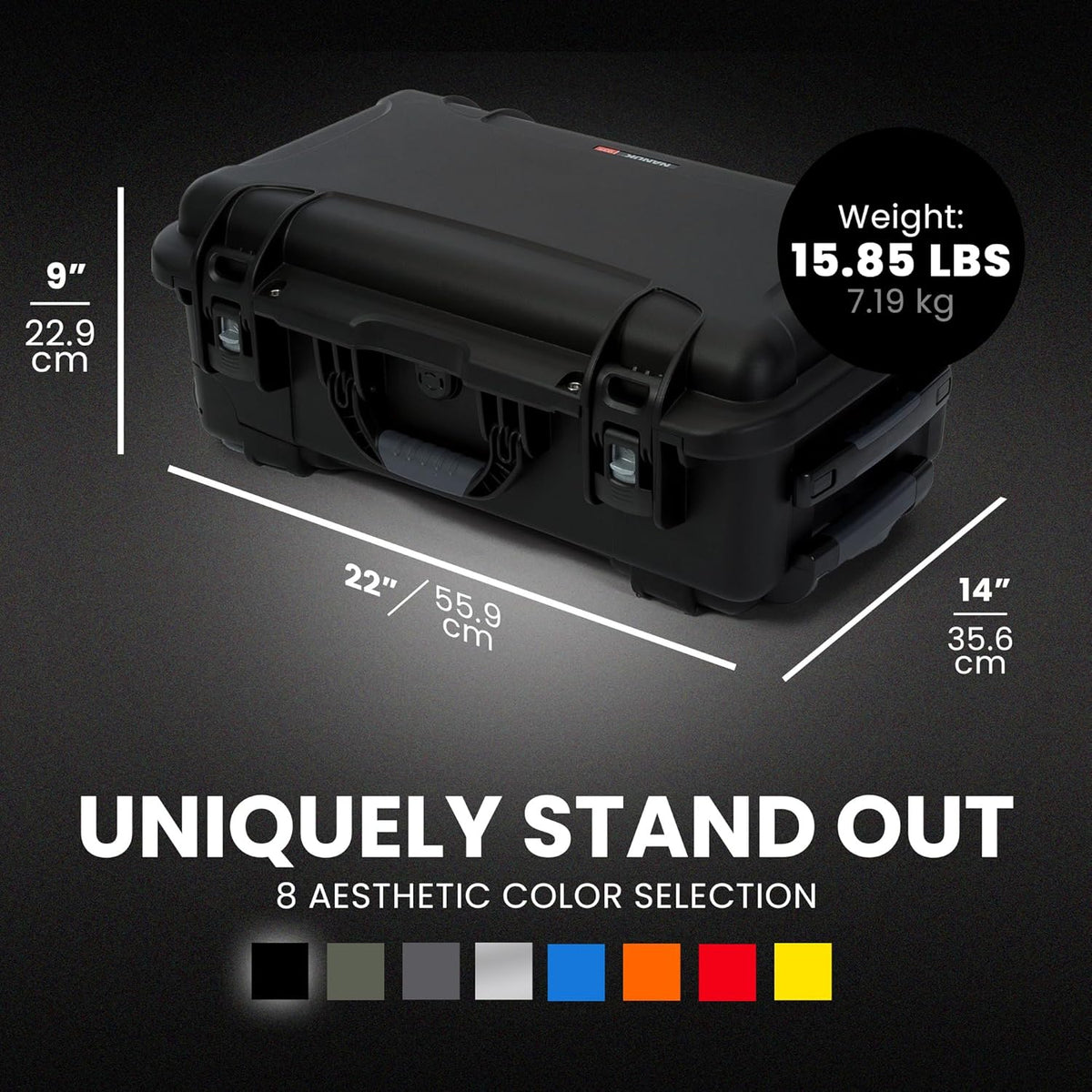 NANUK 935 Pro Photo Kit with N-Cubik - PuriLite