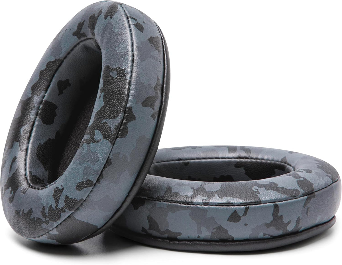 WC PadZ - The Ultimate Upgraded Earpads by Wicked Cushions - Compatible with Audio Technica, HyperX, SteelSeries Arctis & More - Extra Thick - Bigger Opening - Softer Memory Foam | (Black) - PuriLite