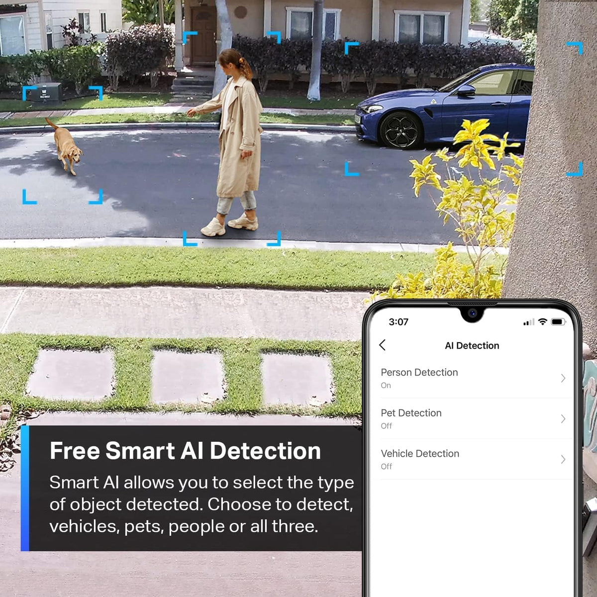 TP-Link Tapo Solar-Powered Security Camera Kit, 2K Wireless Battery Camera w/Solar Panel Base, Smart Person Detection, SD/Cloud Storage, Spotlight Color Night Vision, No Hub Needed (Tapo C410 KIT) - PuriLite