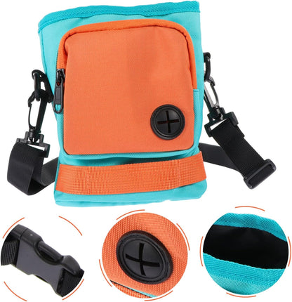 Dog Treat Pouch with Adjustable Waist Strap Lightweight and Durable Pet Training Bag for Treats and - PuriLite