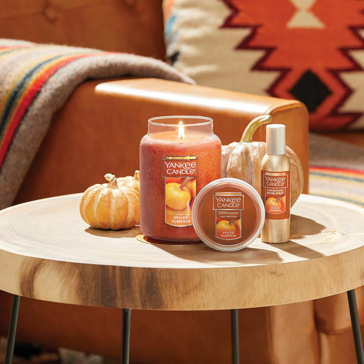 Yankee Candle Scented Candle, Sage & Citrus, Original Large Jar Candle, 110-150 Hours of Burn Time, 22 oz. - PuriLite