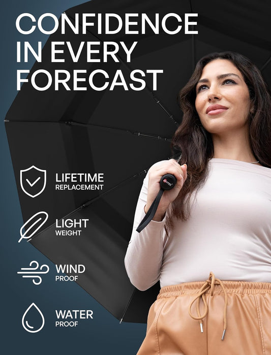 Purilite Select Windproof Travel Umbrella - PuriLite