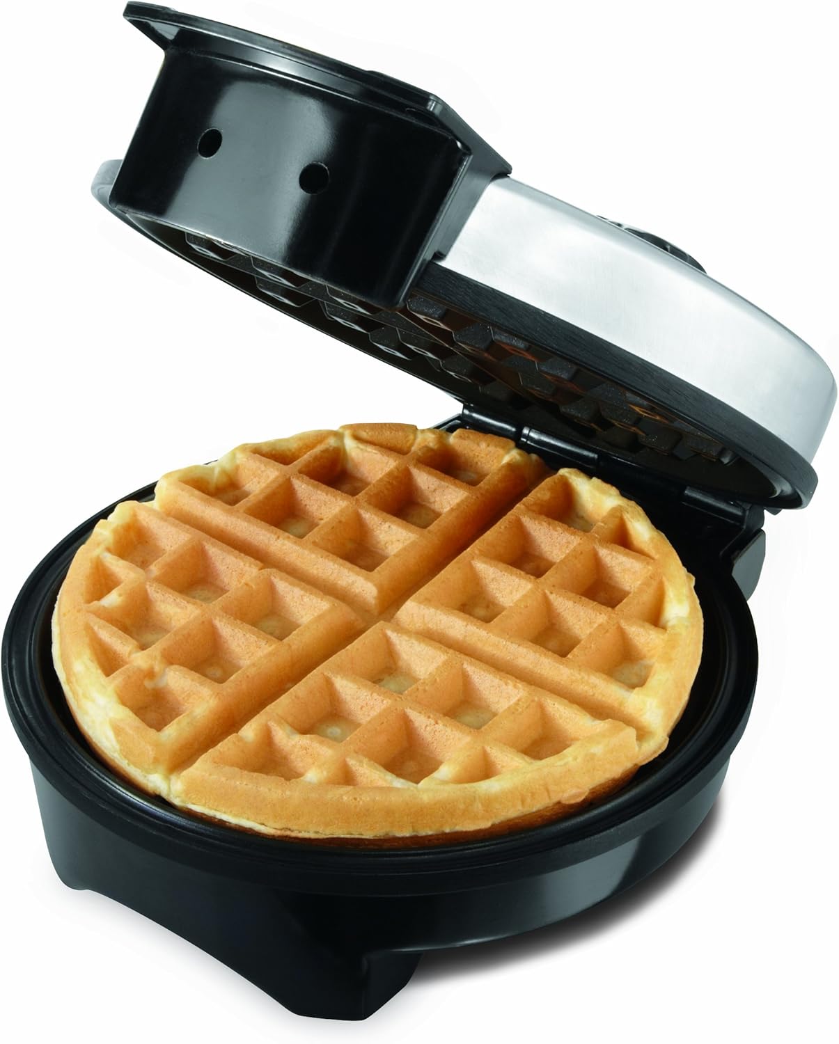 Oster Belgian Waffle Maker, 8", Stainless Steel - PuriLite