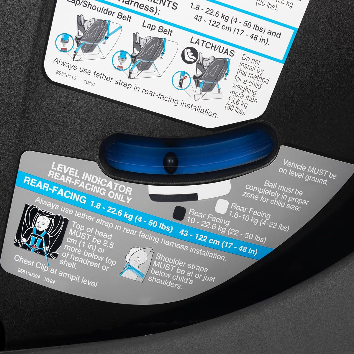 Evenflo Gold Revolve360 Extend All-in-One Rotational Car Seat with SensorSafe - Onyx