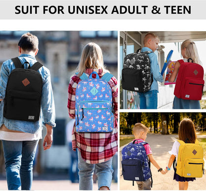 School Backpack for Kids,Lightweight Water Resistant Work Travel Backpack for Women Men Teens VONXURY - PuriLite