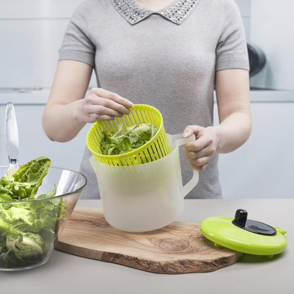 Zeal J259G Salad Spinner, Green - PuriLite