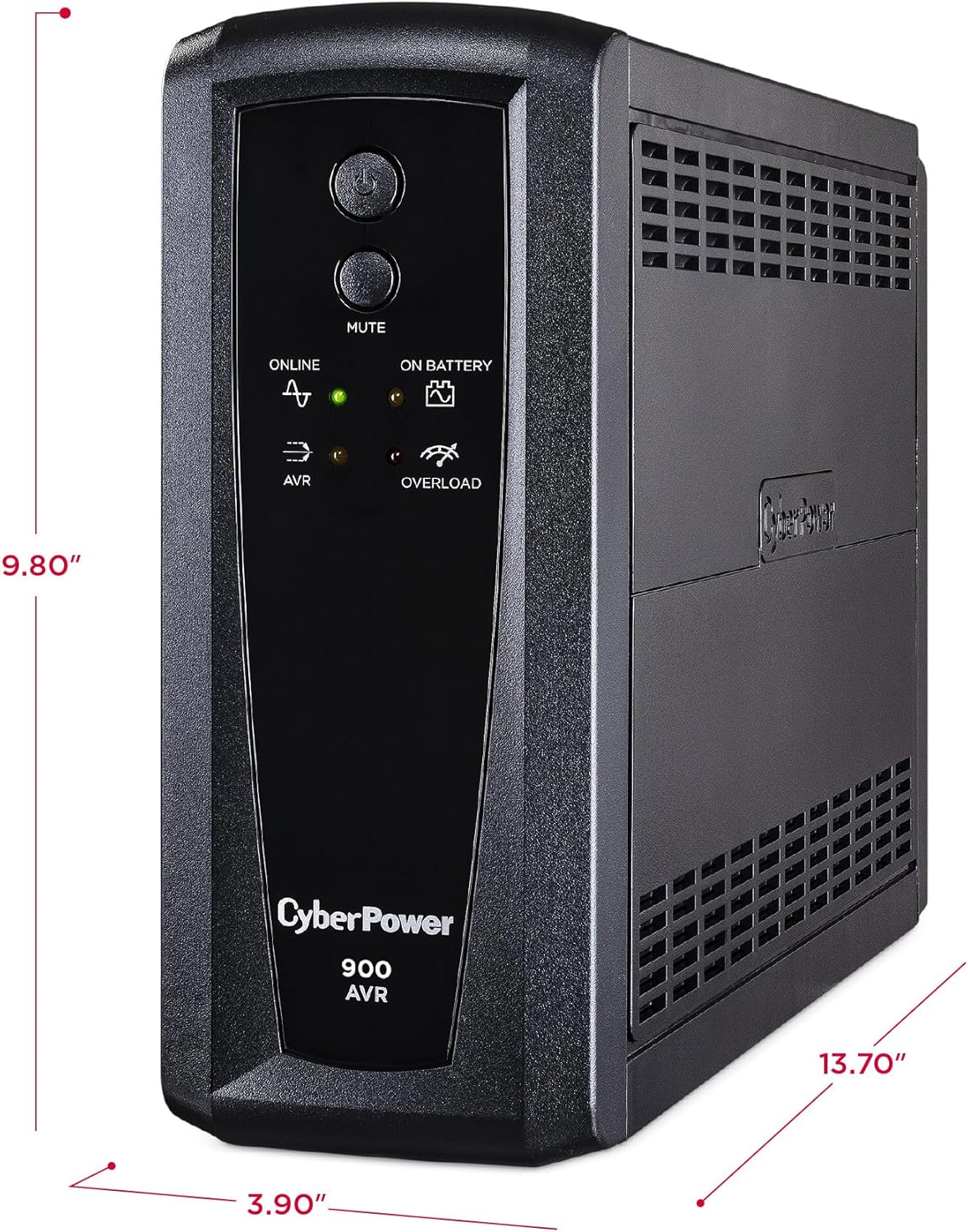 CyberPower CP685AVRG AVR UPS System, 685VA/390W, 8 Outlets, Compact - PuriLite