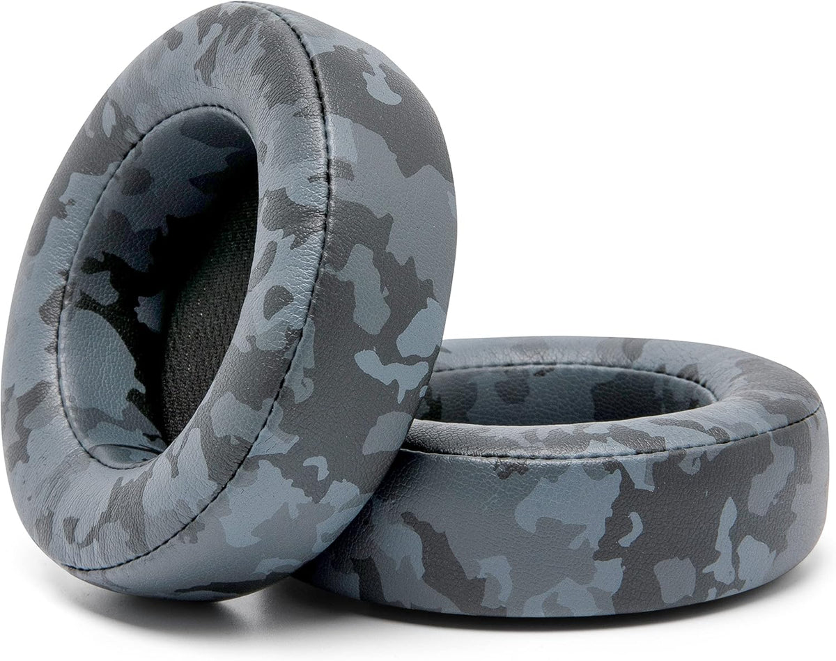 WC Upgraded Replacement Earpads for Corsair Virtuoso RGB Wireless Gaming Headset Made by Wicked Cushions | Improved Durability, Thickness, Softer Leather, and Sound Isolation | (90s Black) - PuriLite
