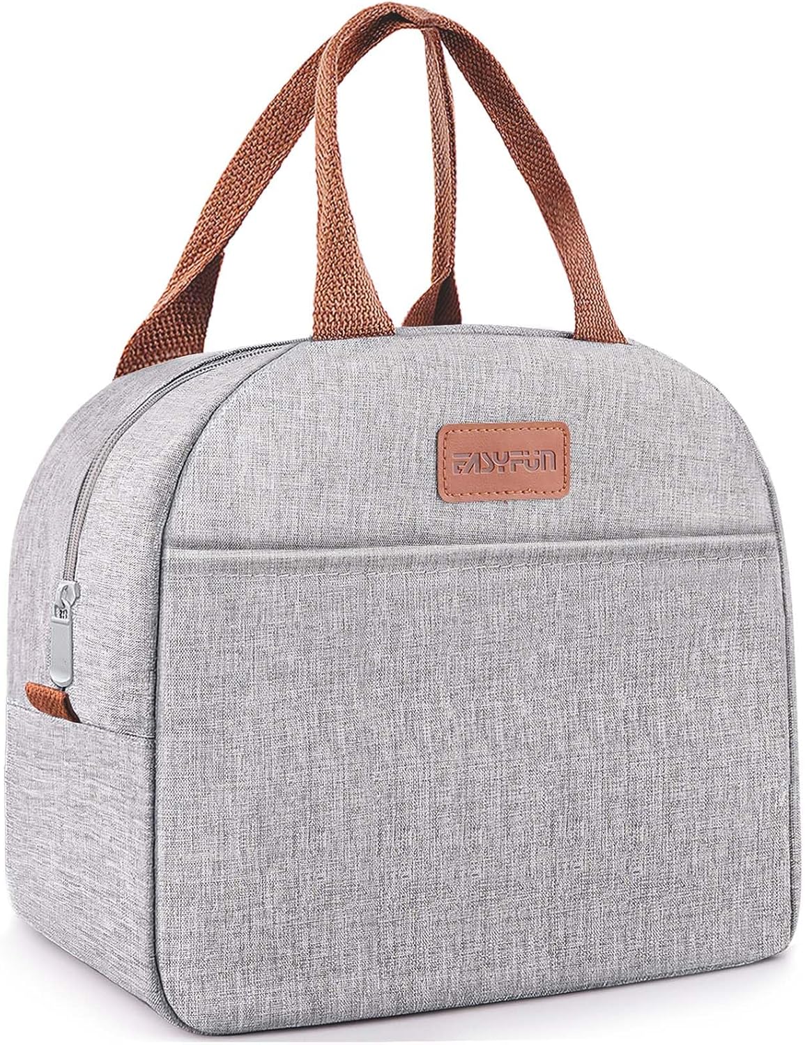 Lunch Bag for Women & Men Adult Insulated Lunch Box, Small Leakproof Cooler Food Lunch Containers Reusable High Capacity Lunch Tote Bags for Work, Travel, Outdoor - PuriLite