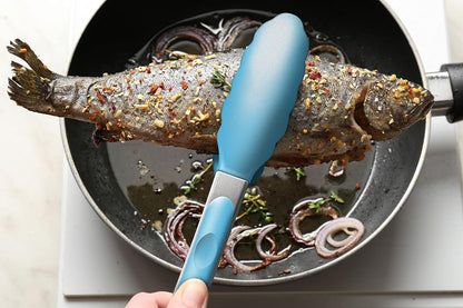 Purilite Select Silicone &amp; Stainless Steel Kitchen Tongs - PuriLite