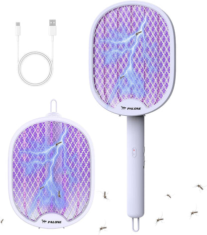 PALONE Solar Bug Zapper with 5.5W Solar Panel Charging, USB Charging Bug Zapper Light for Outdoor and Indoor - PuriLite