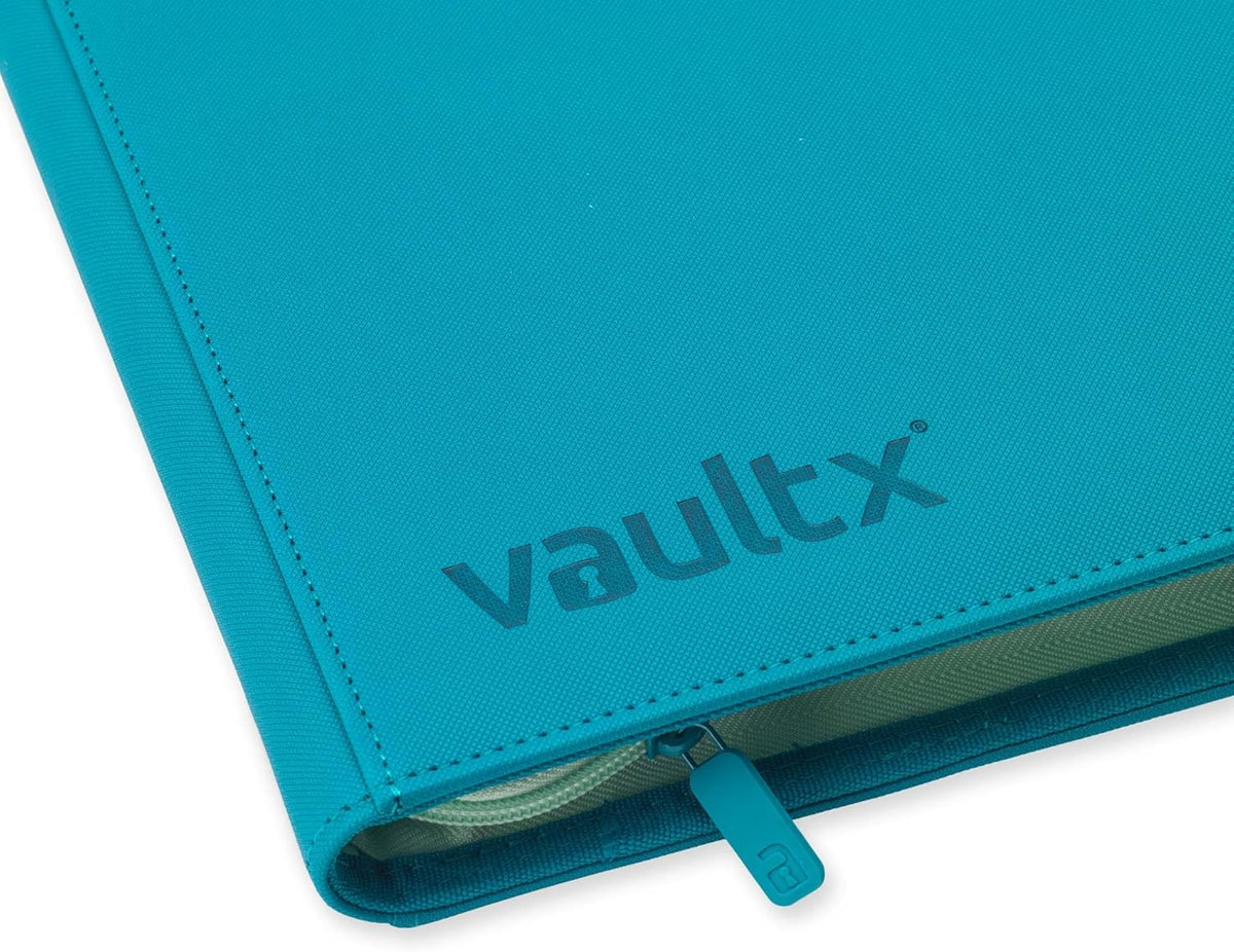 Vault X 12 Pocket Trading Card Zip Binder, 480 Cards, Compatible with Pokemon Scarlet & Violet Set, Exo-Tec Album Material, 20 Side-Loading Pages, Folder for Collectible TCG (SV1) - PuriLite