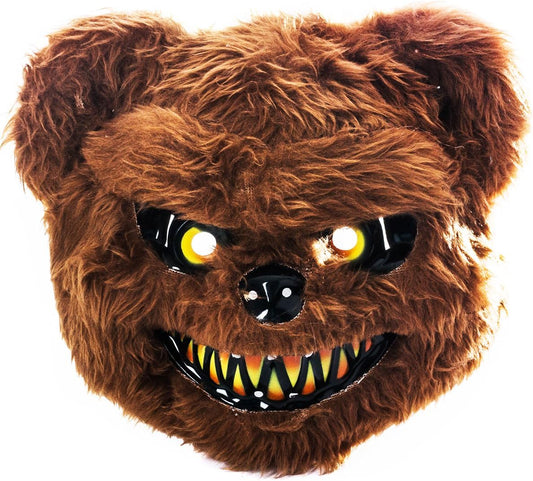 Tigerdoe Scary Mask - Halloween Bear Masks - Scary Animal Mask - Spooky Mask Brown - PuriLite