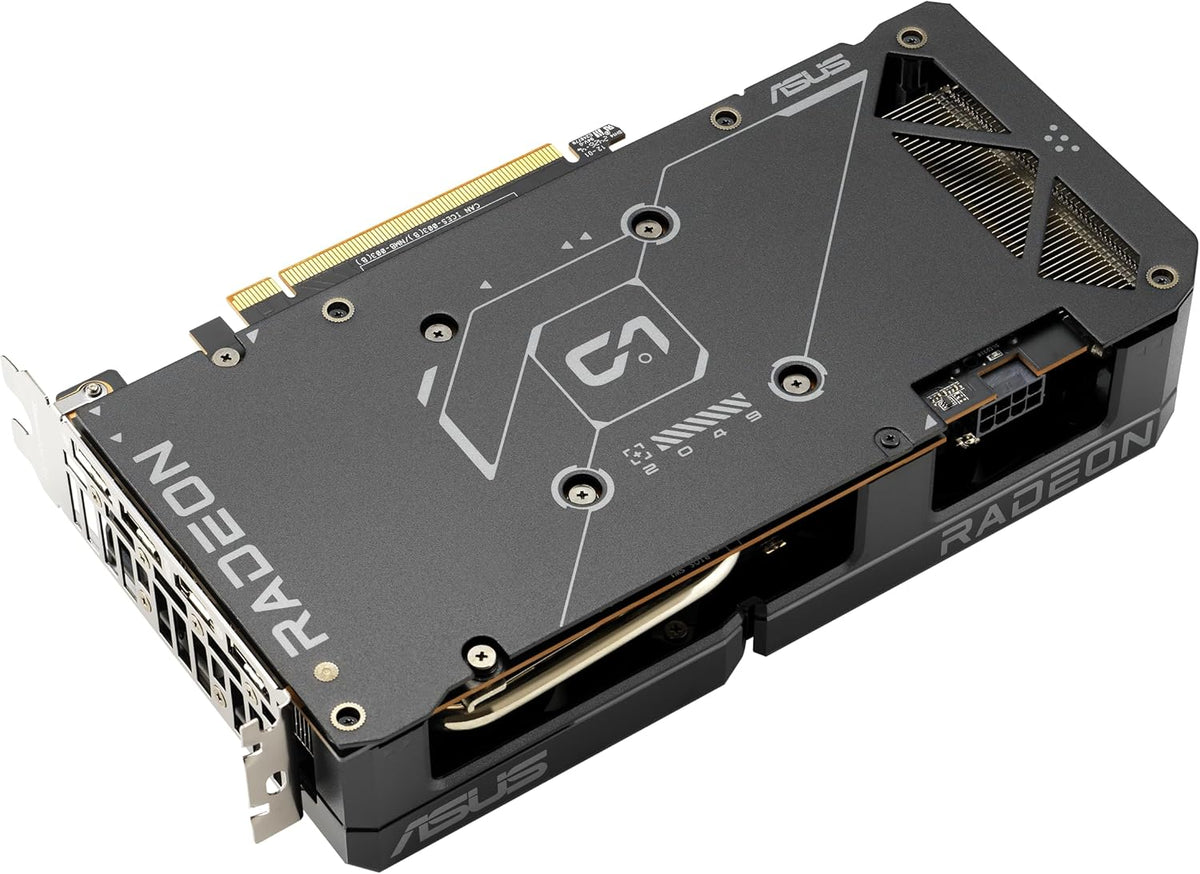 ASUS Prime Radeon™ RX 9060 XT 16GB GDDR6 OC Edition Graphics Card (PCIe 5.0, HDMI/DP 2.1, 2.5-Slot Design, axial-tech Fans, Dual Ball Fan Bearings, Dual BIOS, ASUS GPU Guard) - PuriLite