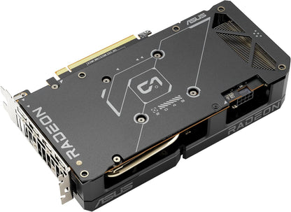 ASUS Prime Radeon™ RX 9060 XT 16GB GDDR6 OC Edition Graphics Card (PCIe 5.0, HDMI/DP 2.1, 2.5-Slot Design, axial-tech Fans, Dual Ball Fan Bearings, Dual BIOS, ASUS GPU Guard) - PuriLite