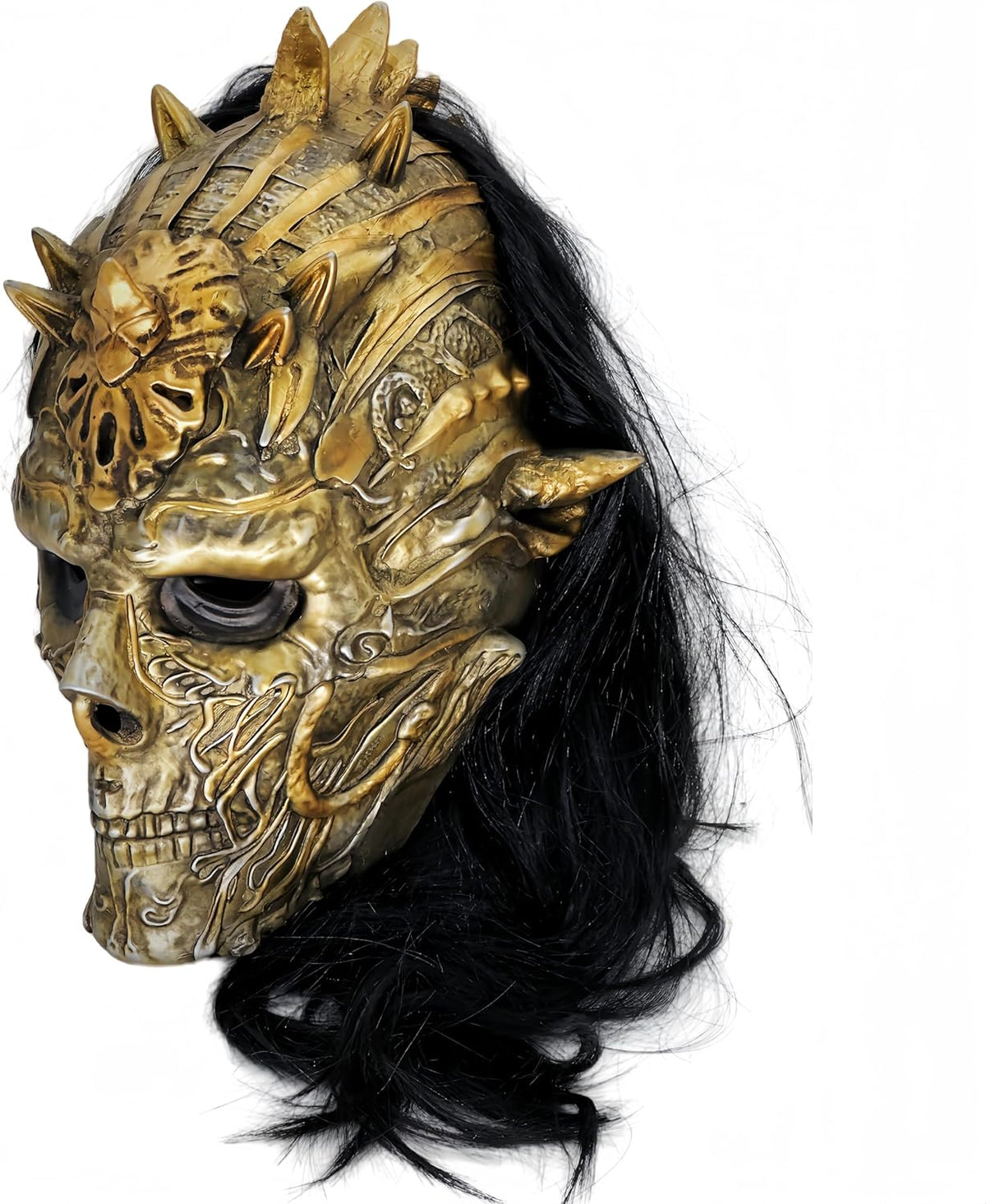MILERUN Persian Death Army Leader Mask-Realistic LARP and Halloween Costume Accessory - PuriLite