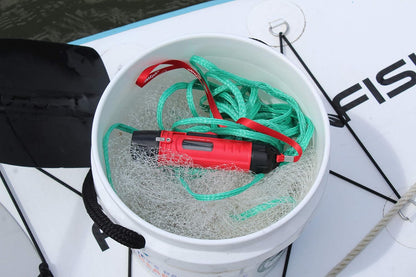HawkEye DT1H Handheld Depth Finder with Temperature, 300 Feet - PuriLite