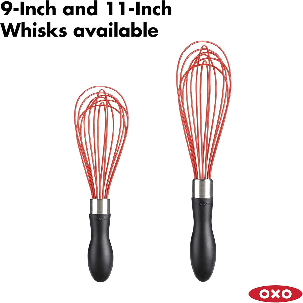 OXO Good Grips Balloon Whisk, 11" Black - PuriLite