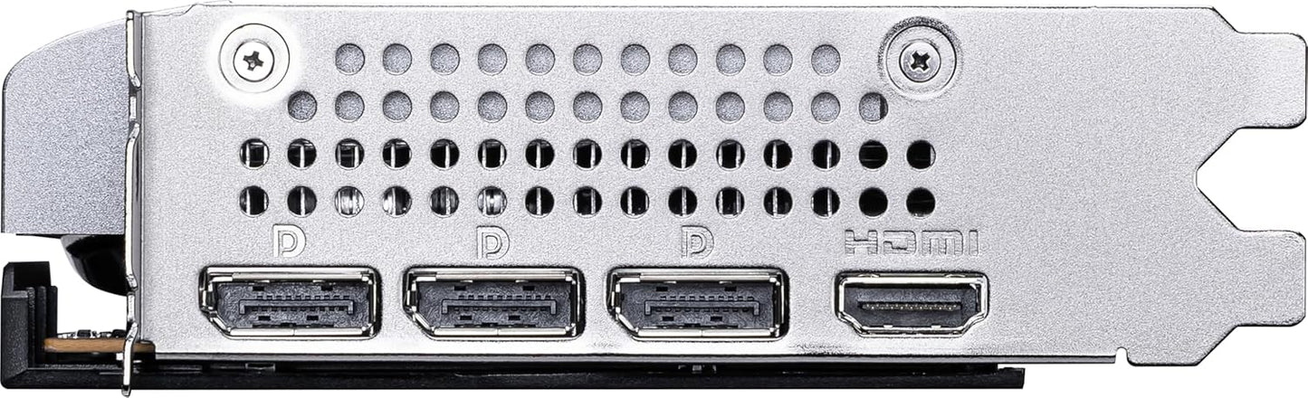 MSI Gaming RTX 5060 8G Ventus 2X OC Graphics Card (8GB GDDR7,TBA-bit, Extreme Performance: 2535 MHz, DisplayPort x3 2.1a, HDMI 2.1b, NVIDIA Blackwell Architecture) - PuriLite