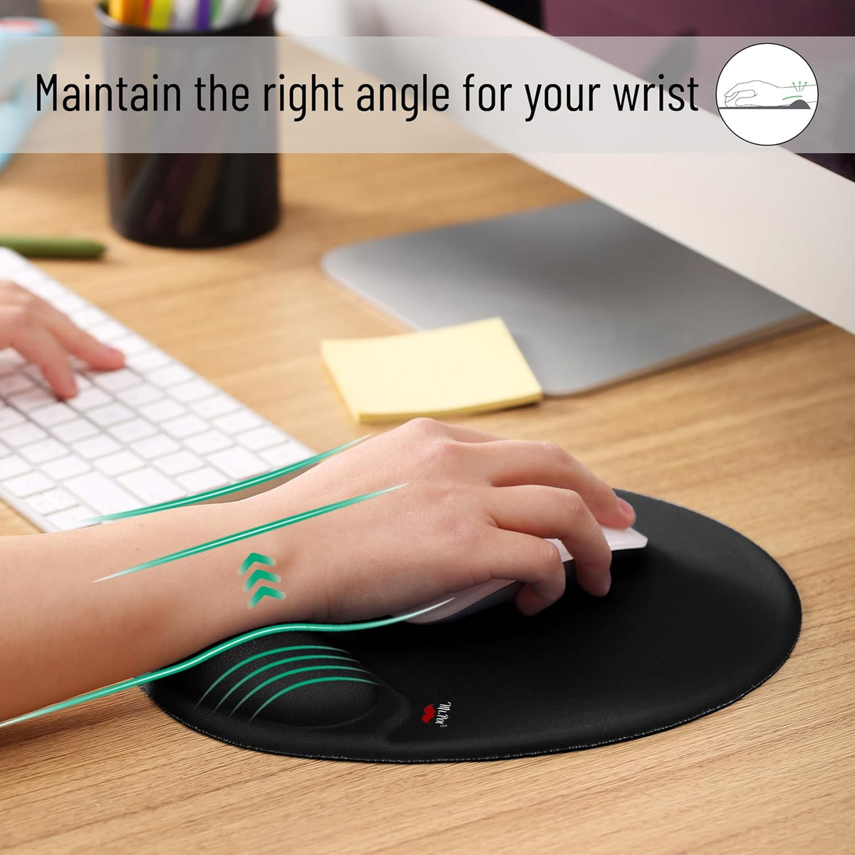 Purilite Select Ergonomic Gel Mouse Pad - PuriLite