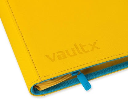 Vault X 12 Pocket Trading Card Zip Binder, 480 Cards, Compatible with Pokemon Scarlet & Violet Set, Exo-Tec Album Material, 20 Side-Loading Pages, Folder for Collectible TCG (SV1) - PuriLite
