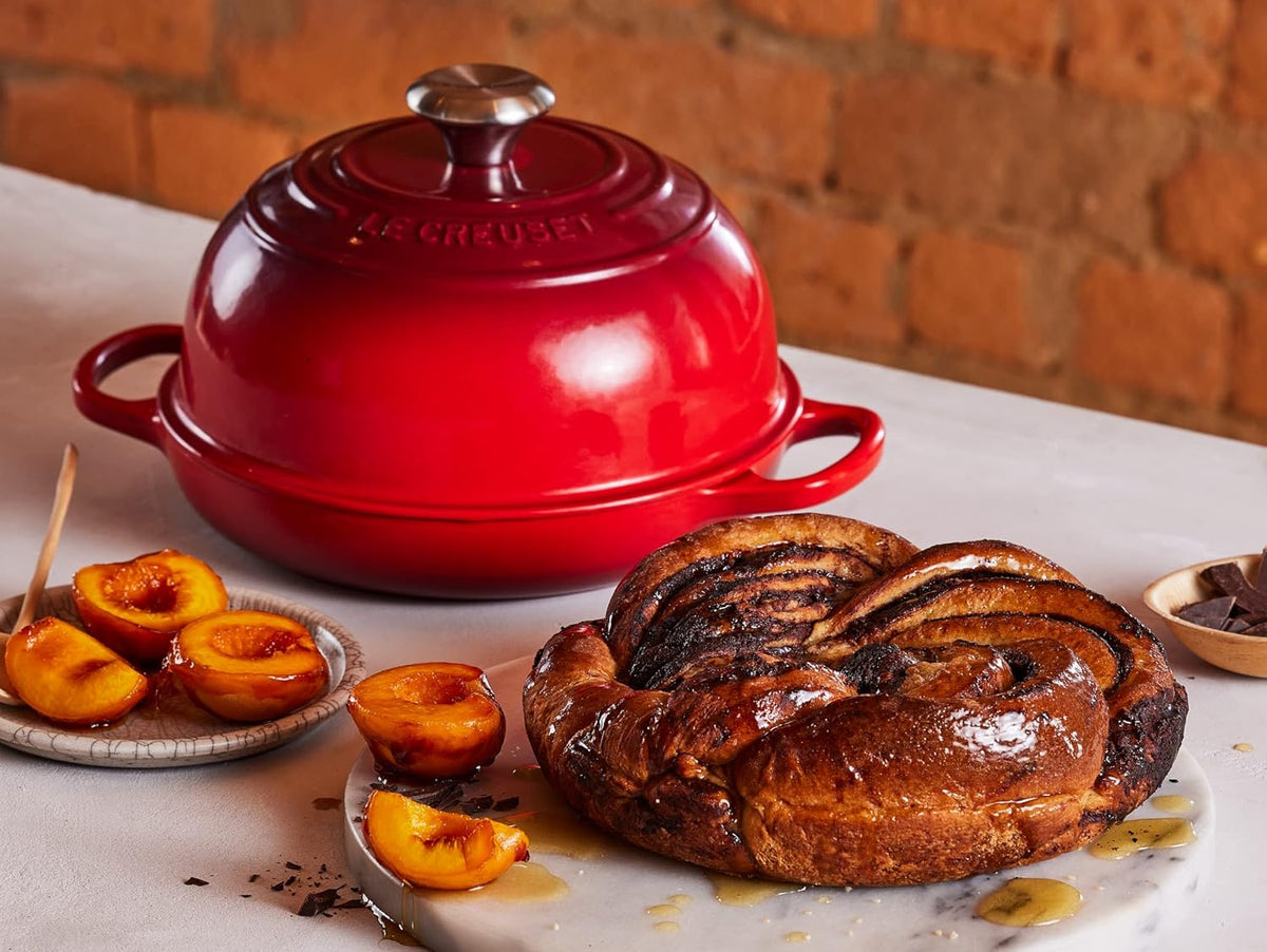 Le Creuset Enameled Cast Iron Bread Oven, Cerise - PuriLite