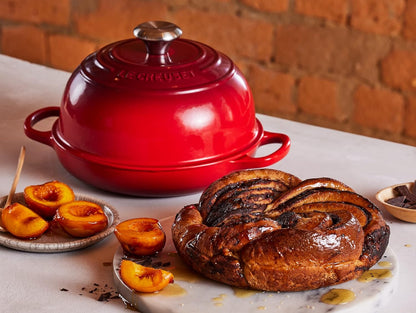 Le Creuset Enameled Cast Iron Bread Oven, Cerise - PuriLite