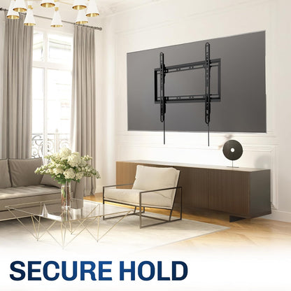 VIVO Extra Large Heavy Duty 43 to 100 inch LCD LED Curved and Flat Panel Screen, TV Wall Mount Bracket with Max 800x400mmmm VESA, Black, MOUNT-VW100F - PuriLite