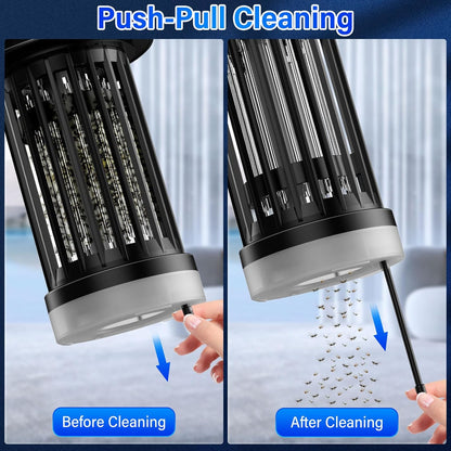 PALONE Bug Zapper, Electric Bug Zapper with 4200V,Indoor Bug Zapper with 2600mAh Used for 13 Hours, Portable Electric Flytrap,Outdoor Bug Zapper for Home,Backyard,Patio,Camping and Fishing - PuriLite